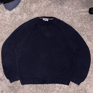 Men's Navy Crewneck Sweater